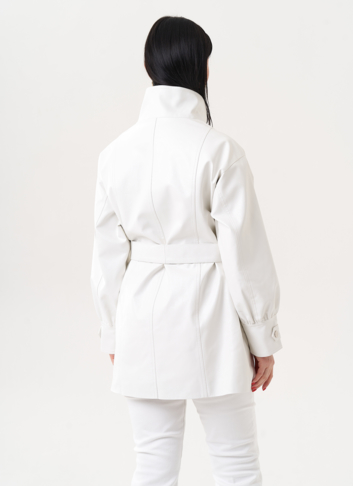 Жакет-рубашка из эко кожи