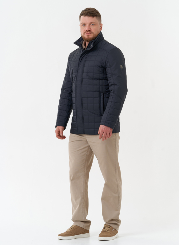 Мужская куртка синего цвета