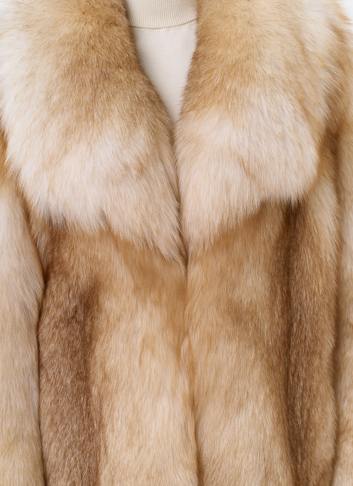 Куртка из лисы