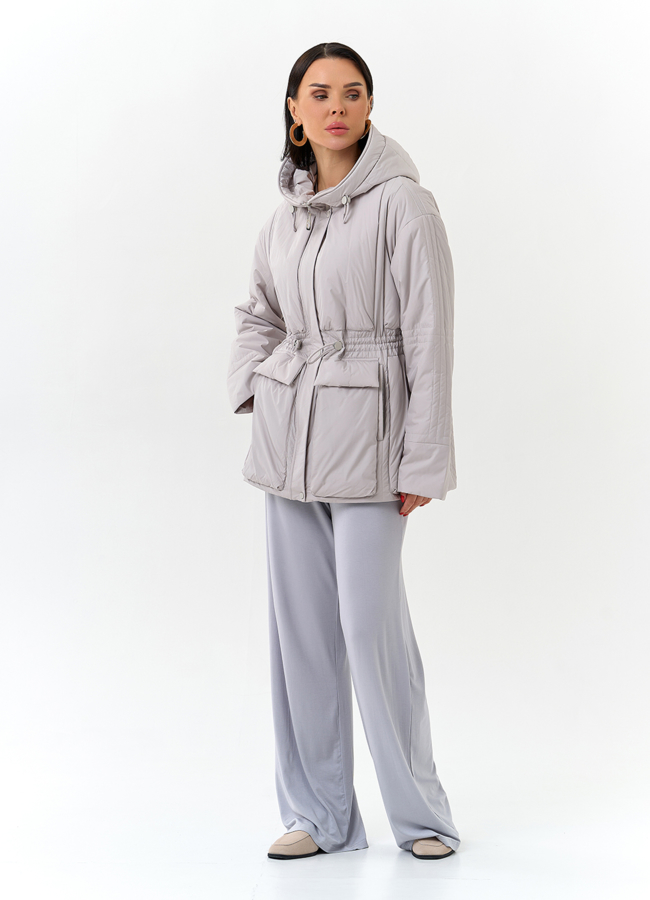 Женская куртка с капюшоном  модель № 32704 в рассрочку