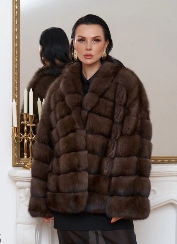 Куртка из баргузинского соболя