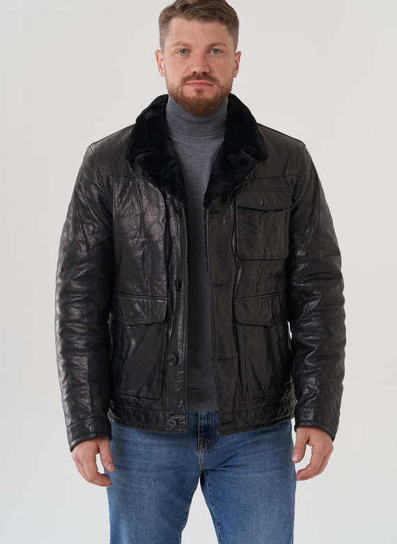 Куртка мужская из натуральной кожи 